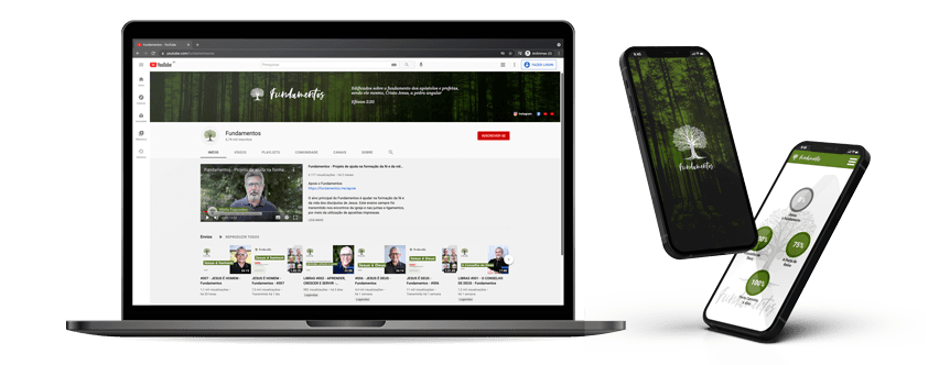 Canais de divulgação do conteúdo do Fundamentos